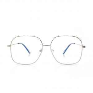 oversize silver metal frames gentle monster josh cavallo